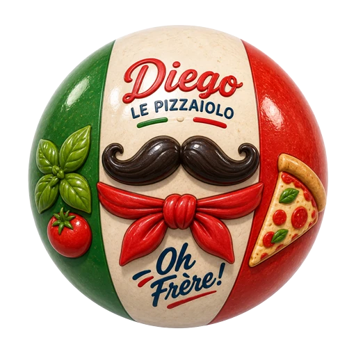 Cochonnet collector Diego le Pizzaiolo